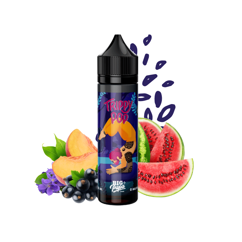 Trippy pop Big Papa 50ml 0mg ot.