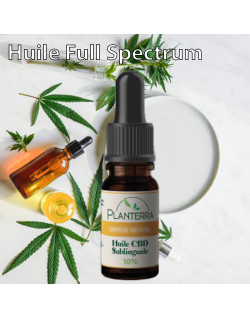 Huile de CBD Full Spectrum Planterra - Fruits Rouges 10%
