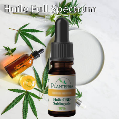 Huile de CBD Full Spectrum - Fruits Rouges 10%