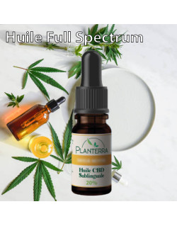Huile de CBD Full Spectrum Planterra - Fruits Rouges 20%