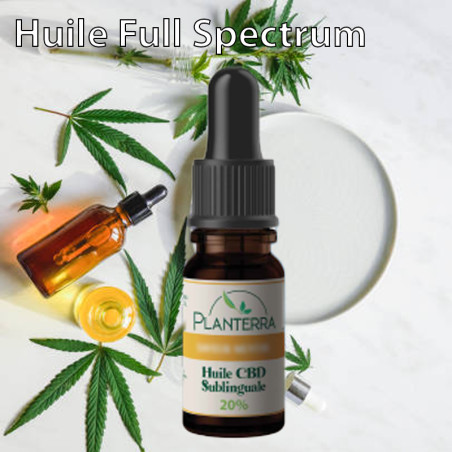 Huile de CBD Full Spectrum - Fruits Rouges 20%