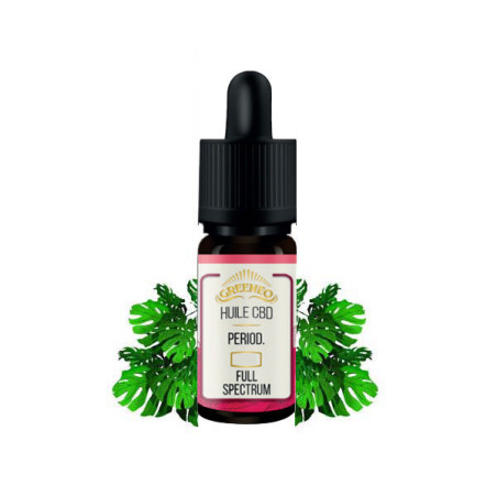 Huile de CBD Greeneo Period 1000mg 10ml