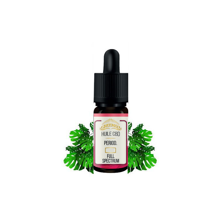 Huile de CBD Greeneo Period 1000mg 10ml