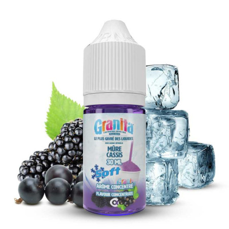 Concentré Mûre Cassis Granita Soft  30ml ot.