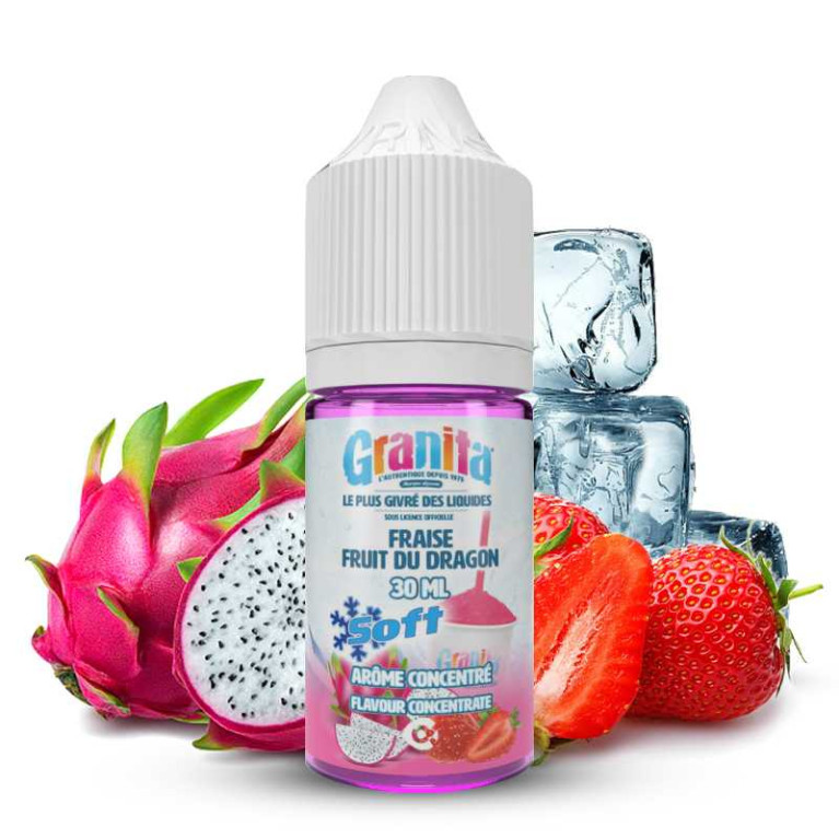 Concentré Fraise Fruit du dragon Granita Soft 30ml ot.