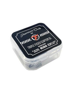 Triple Fused Clapton DL Ni80 0.30 New Version (10pcs) - Fumytech ot.