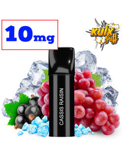 Cartouche Kuix Cassis Raisin - Sel de nicotine  - 10mg ot.
