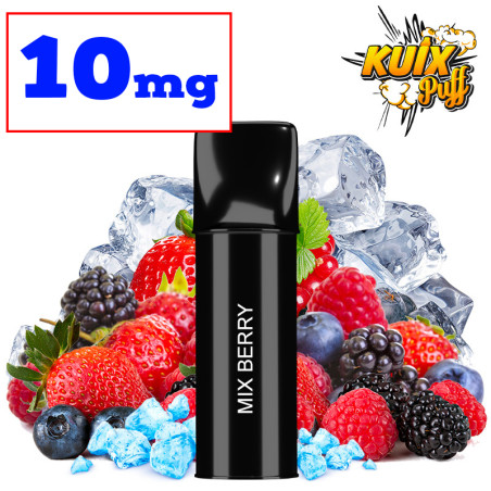 Cartouche Kuix Fruits Rouges - Sel de nicotine  - 10mg ot.