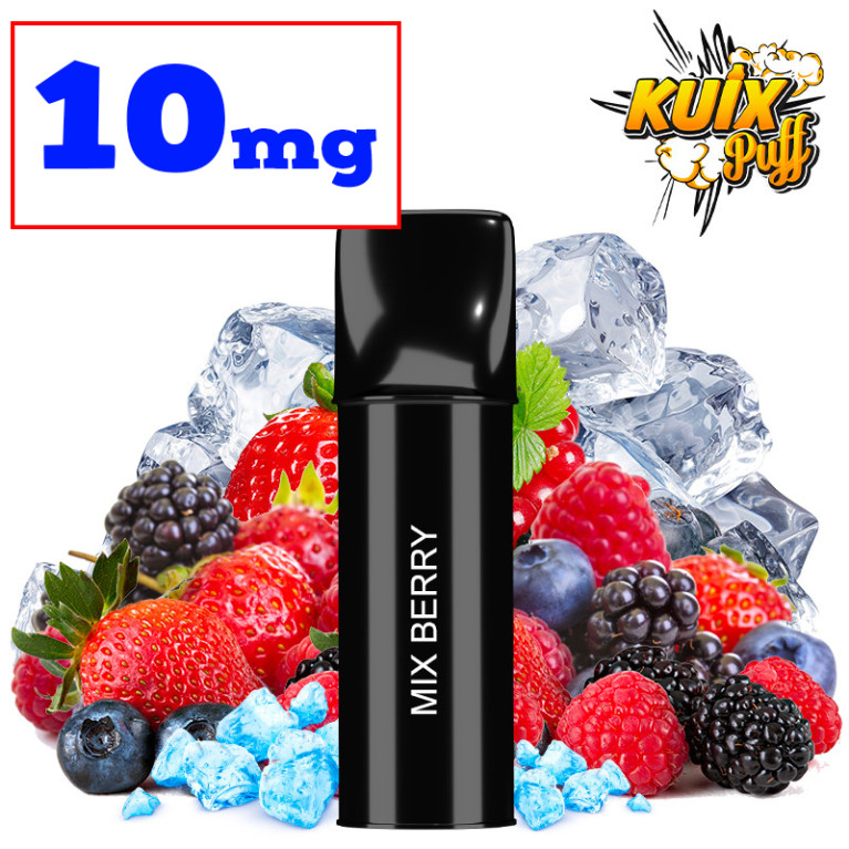 Cartouche Kuix Fruits Rouges - Sel de nicotine - 10mg ot. Cartouche Kuix Fruits Rouges - Sel de nicotine - 10mg ot.