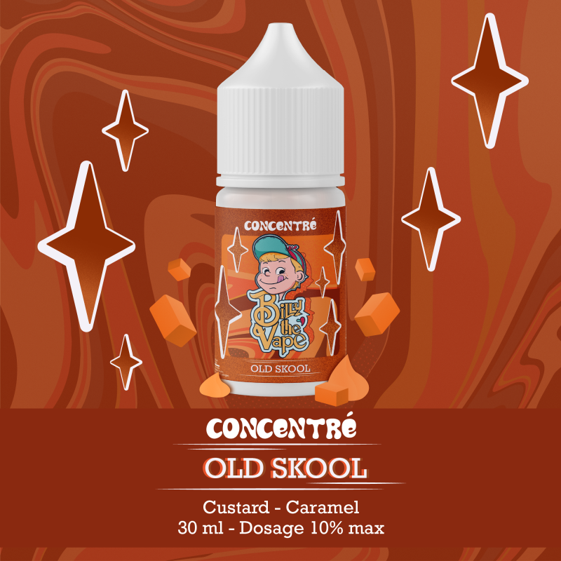 Old Skool Concentré 30 ml -Billy The Vape ot.