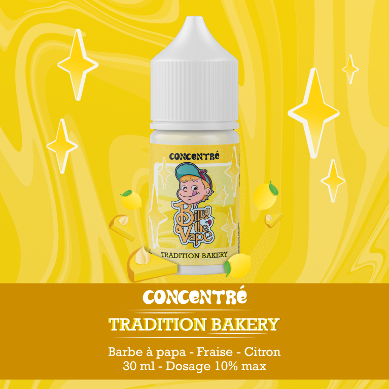 Tradition Bakery Concentré 30 ml -Billy The Vape ot.