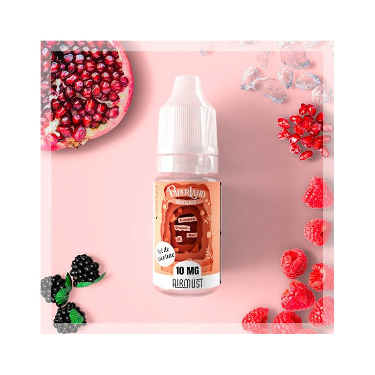 Paperland- Sel de nicotine Red Lover -10ml ot.