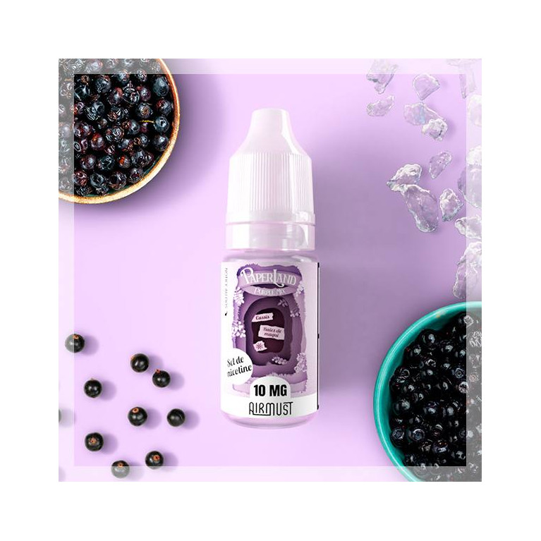 Paperland- Sel de nicotine Purple Mix -10ml ot. Paperland- Sel de nicotine Purple Mix -10ml ot.