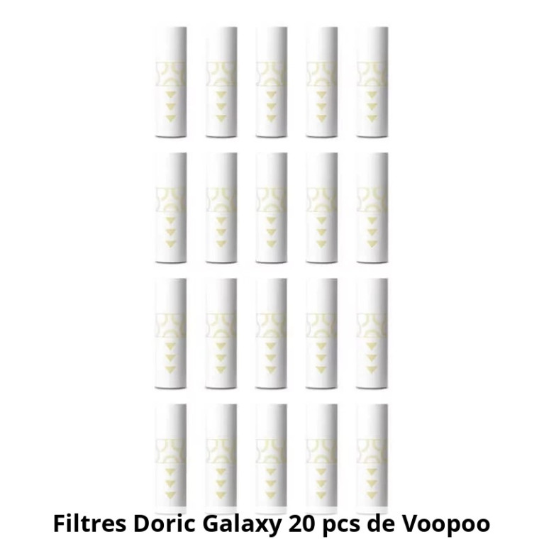 Drip tip Filtre pour Doric Galaxy - Voopoo (Pack de 20)