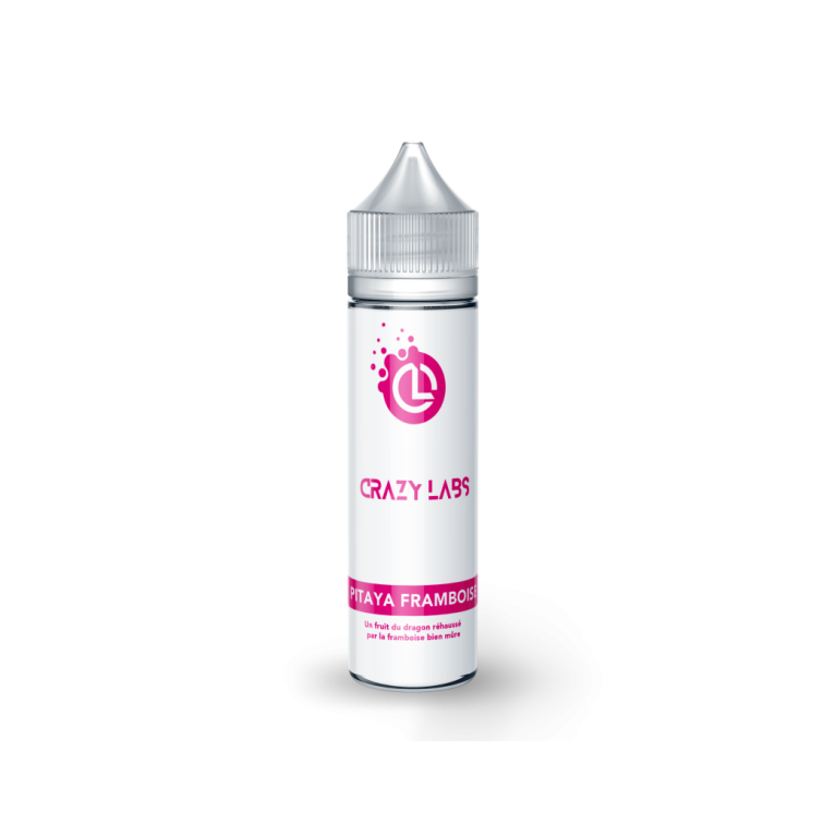 Pitaya Framboise - Crazy Labs - 50ml 0mg ar.