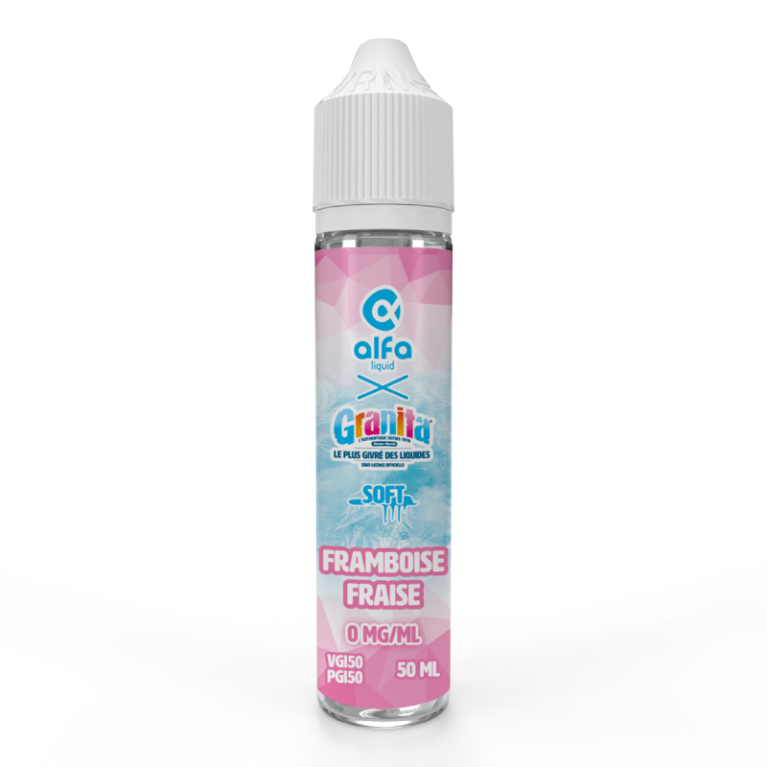 Framboise Fraise Granita Soft 50ml 0 mg ot.