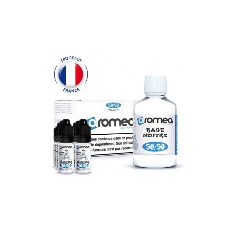 Pack Diy AROMEA 200ml 50/50 6mg