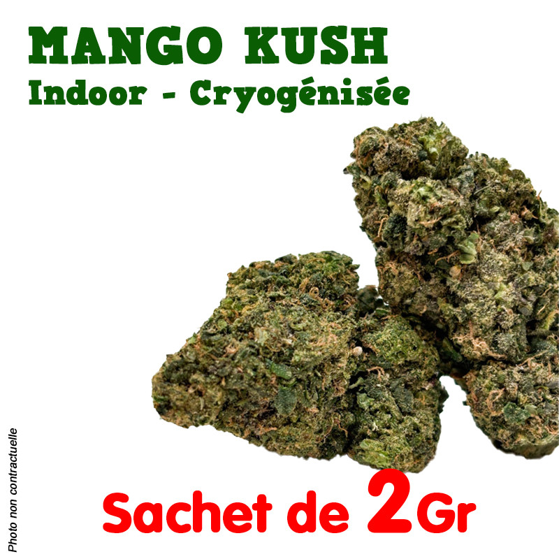 Fleur de CBD - Mango Kush - Indoor Premium cryogénisée df.