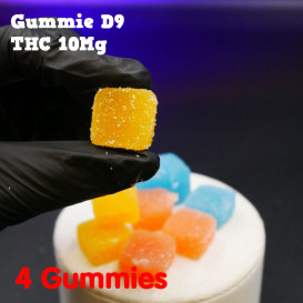 Gummies D9 THC 10mg  par 4...