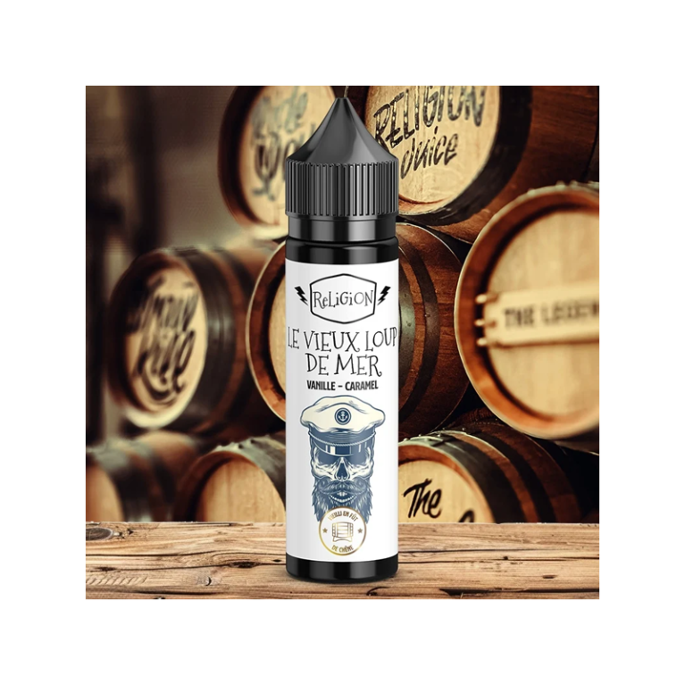 Le vieux Loup de mer - Religion - 50ml- 0mg ar.