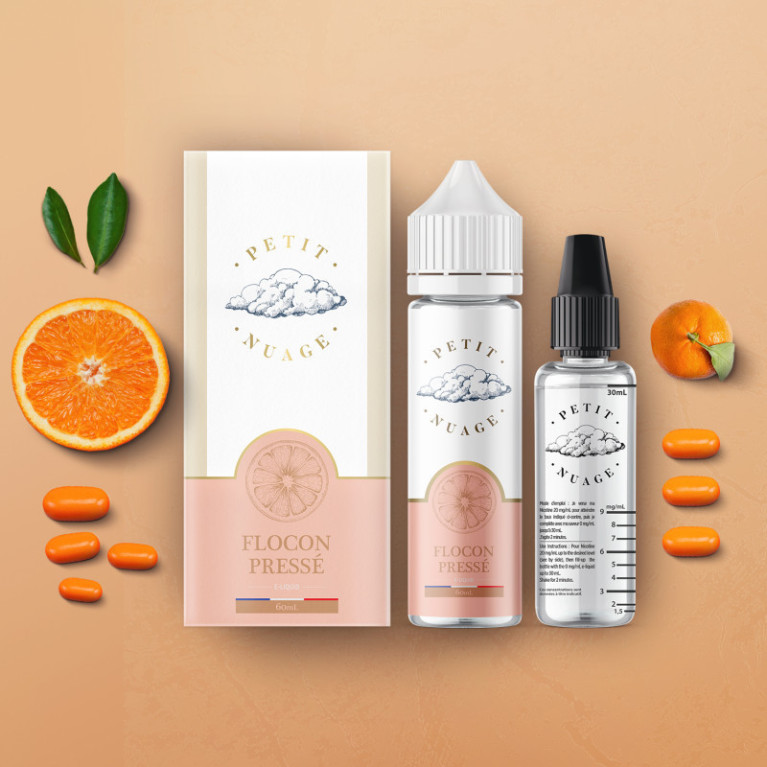 Le Flocon Pressé - Petit nuage 60ml - 0mg ot.