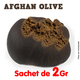 Résine de CBD Olive Afghan