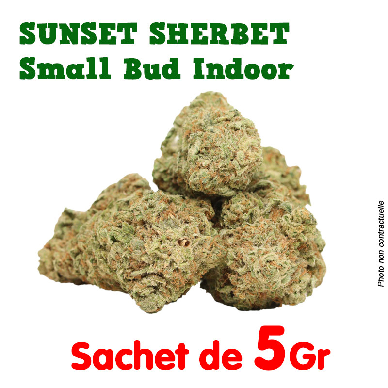 Fleur de CBD - Sunset Sherbet - Small Bud Indoor ar.