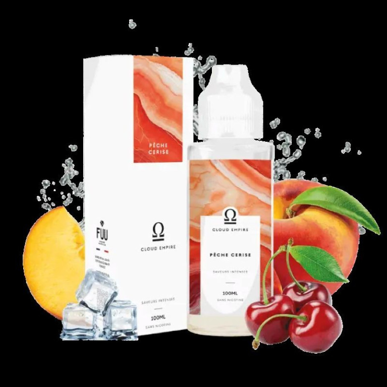 Pêche Cerise- CLOUD EMPIRE- FUU 100ML - 0MG