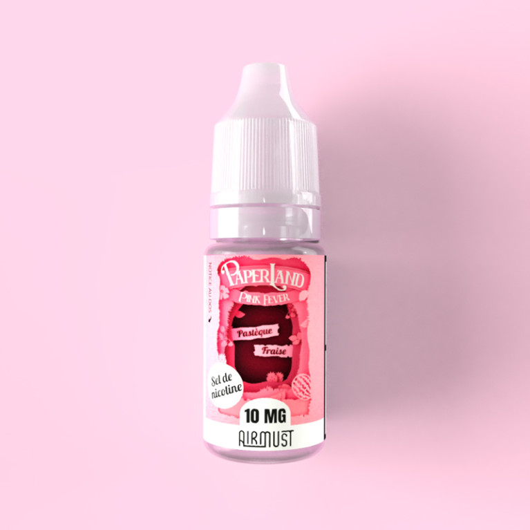 Paperland- Sel de nicotine Pink Fever-10ml ot.